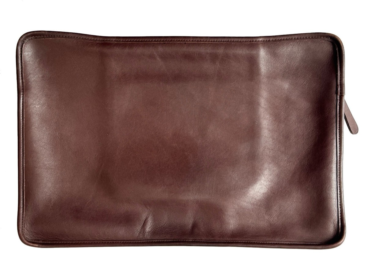 Vintage COACH 5225 Leather Portfolio Document Case Zip Top 