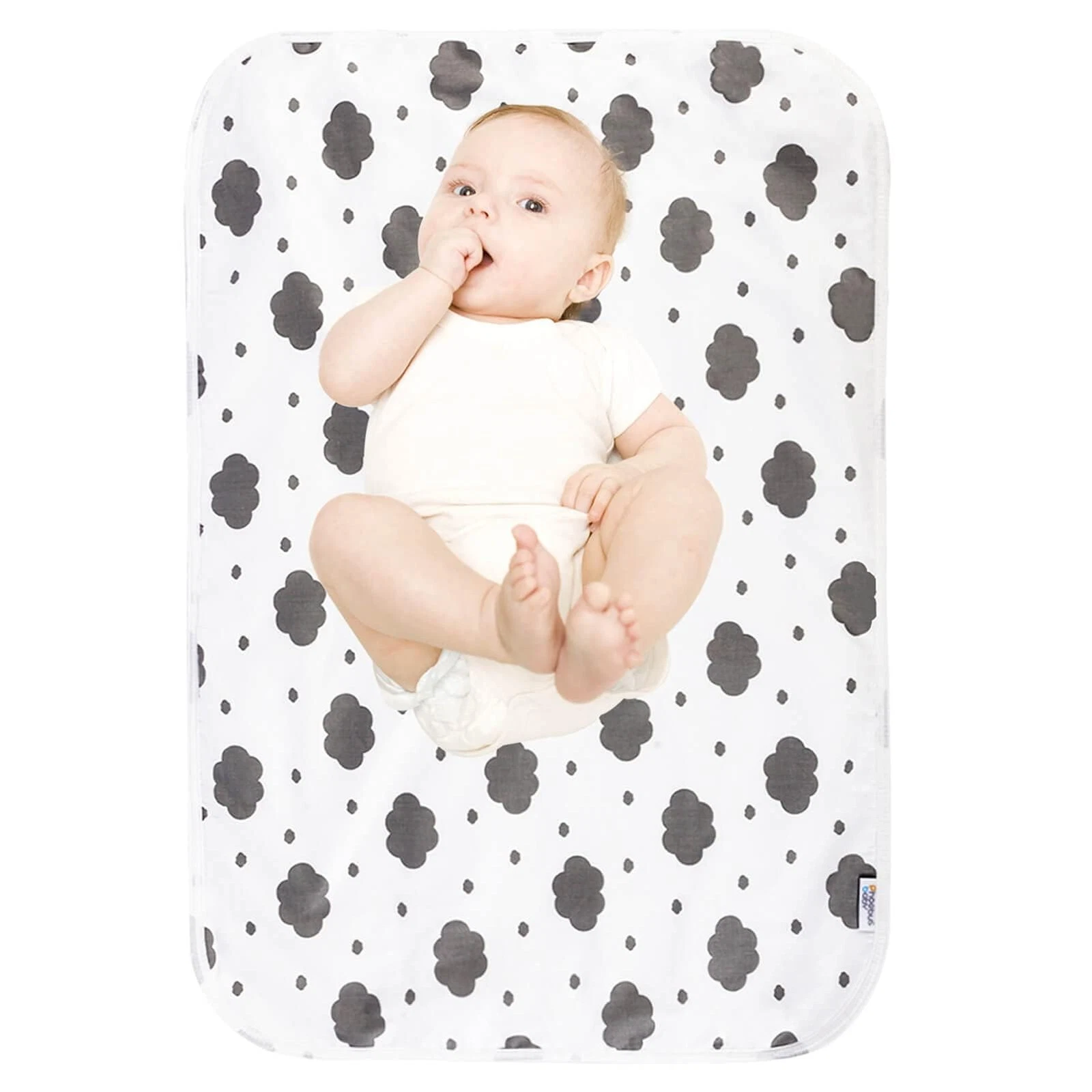 Baby Diaper Changing Pad, 21 5/8" x 31.5" Waterproof Changing Pad Liners 2Pac...