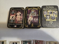 Babe Ruth & Mickey Mantle Metallic Impressions (Tin Set 5 Metal Cards) BRAND NEW