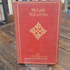 J. M. Barrie My Lady Nicotine Rand McNally & Co Cloth HC Chicago New York