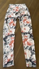 Aerie Womens Size S Chill Play Move High Waisted Leggings Patterned Yoga Workout