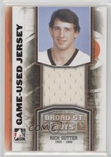 2011-12 ITG Broad Street Boys Series Black Jersey Rich Sutter #M-36 07qr