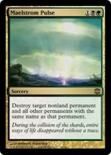 Slightly Played, English - 4 x MTG Maelstrom Pulse Alara Reborn