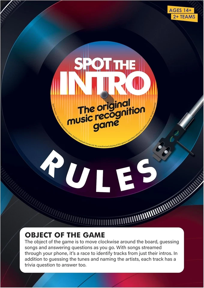 Cheatwell Games Spot the Intro Music Board Game - Imagen 3 de 4