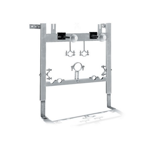 Telaio Zincato per Bidet Sospeso | Staffa Muratura Interasse 18-23cm