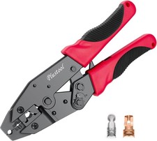 Spark Plug Wire Crimping Tool 8.5mm Ratchet Ignition Wire Terminal Crimper