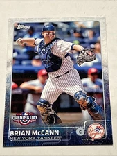Brian McCann 2015 Topps card #17 New York Yankees