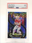 DRAKE MAYE 2024 SELECT PREMIER ROOKIE BLUE PRIZM PATRIOTS RC /175 PSA 9 Q0797