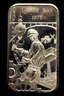 Vintage 1 Oz. .999 Fine Silver Art Bar "Labor Day"     1975