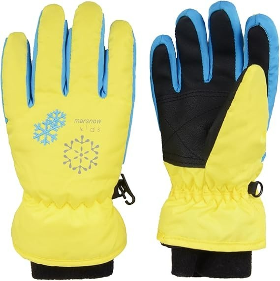 TRIWONDER Kids Ski Snow Gloves Winter Cold Weather Windproof Warm