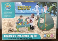 Children's Portable Pop-Up Tent Beach Toy Set Indoor Outdoor