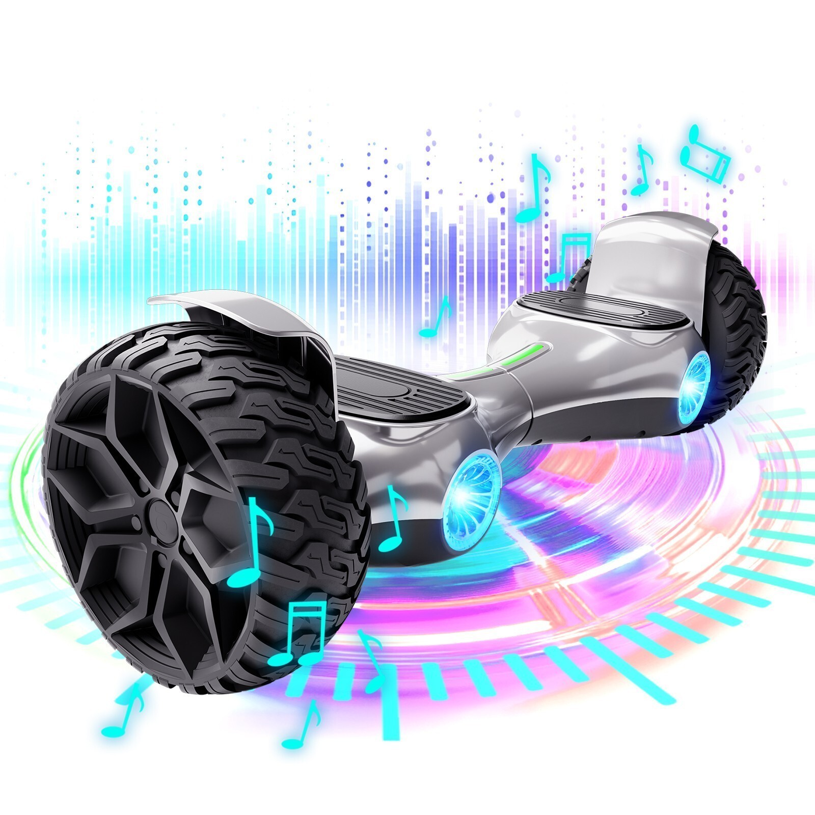 8.5'' Hoverboard Electric Off-Road Hoverboard LED Bluetooth 