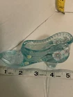 Fenton Art Glass 95th Anniversary Glass Slipper Handpainted by J. Drayer