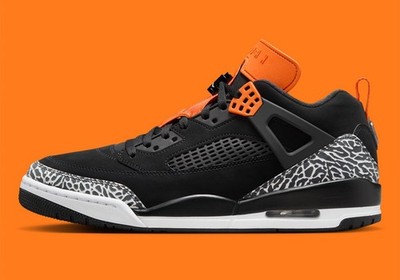Nike Air Jordan Spizike Low Halloween Black Starfish Orange FQ1759