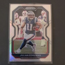 2020 Panini Prizm #22 - Julian Edelman SILVER PRIZM - New England Patriots