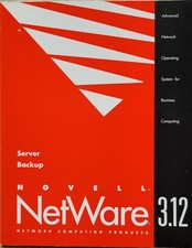 Vintage - NOVELL Netware 3.12 Server Backup