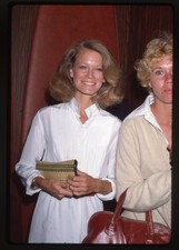 Shelley Hack Charlie's Angels era Original 35mm Transparency Candid 1970s Event