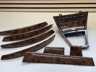 orig. BMW X3 E83  LCI  M-Packet  DEKORLEISTEN  Leisten  Interieuerleisten - Holz