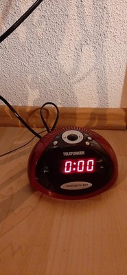 Radiowecker Uhrenradio,  2 Weckzeiten, Dimmbar, UKW/FM, 12/24h