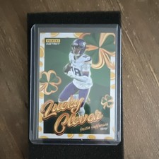 Panini 2023 Instant Lucky Clover Justin Jefferson Vikings #9 Insert NFL Card SP