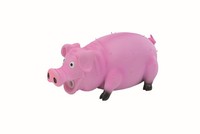 Nobby Latex Borstenschwein Pink 20Cm Quietschend Hundespielzeug Spielzeug Hund