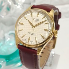 KUOE Kyoto Royal Smith Gold Case with Ivory Dial 90-006 Watch Used