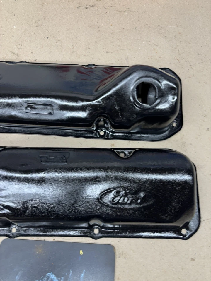 Original Ford 351M 351C 400 ENGINE VALVE ROCKER COVER COVERS OEM F150 F250 351 - Image 4 of 4