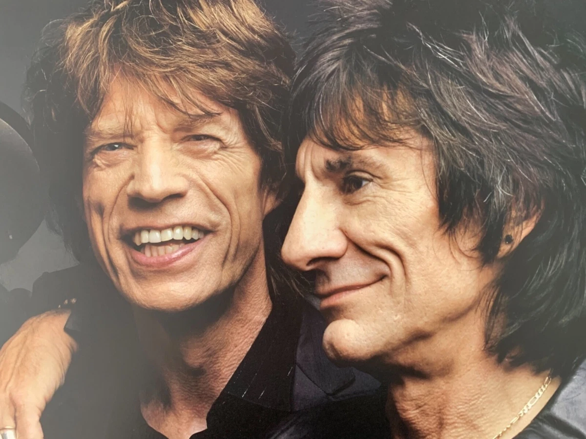 ROLLING STONES, FOTO VON MARK SELIGER, AUTHENTISCHES LIZENZIERTES POSTER...