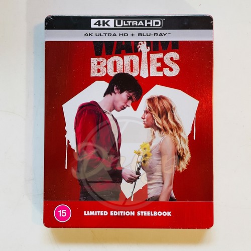 Warm Bodies Zombie Horror Comedy 4K Bluray Steelbook Zavvi EX UK All Region - Picture 3 of 8