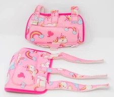 Kids Protective Gear Set Gloves Elbow Knee Pads bike skate skateboard