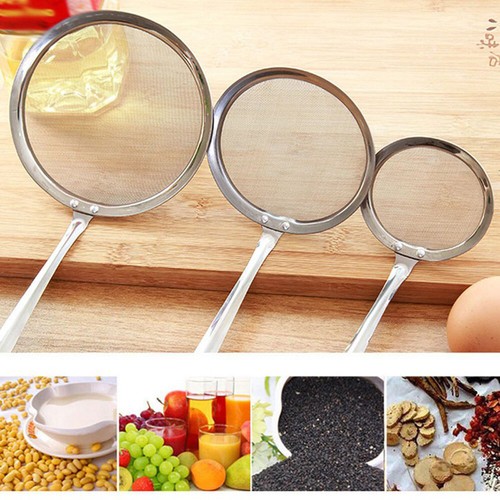 Baking Home Kitchen Cooking Tool Strainer Oil Skimmer Filter Spoon Colander - Picture 7 of 15