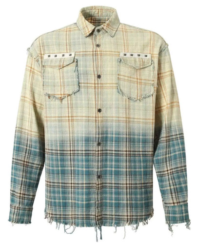 🧵Chemise stylé homme - Poches & effet usé tendance - Streetwear oversize