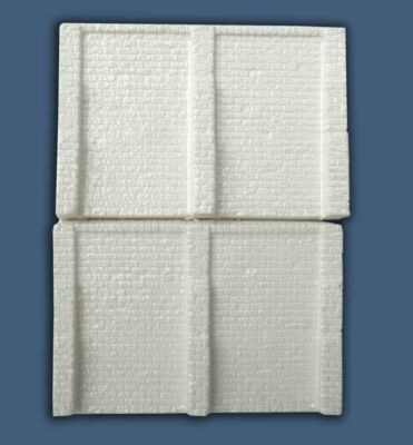 Monroe Models N Retaining Wall Cut Stone pkg(2) 206