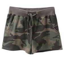 Damen Camouflage Shorts Hotpants Sport Freizeit Camouflage Armee Milit&auml;r