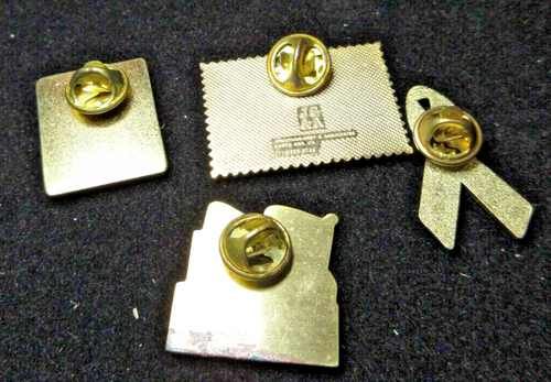 American Patriotic USA Lapel Hat Pin Tie Tack Assorted Lot - Eagle Navy 9/11 - Picture 7 of 9