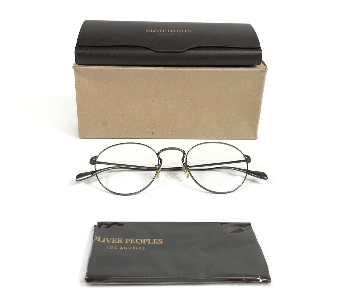 Oliver Peoples Eyeglasses Frames OV1186 5244 Coleridge Antique 