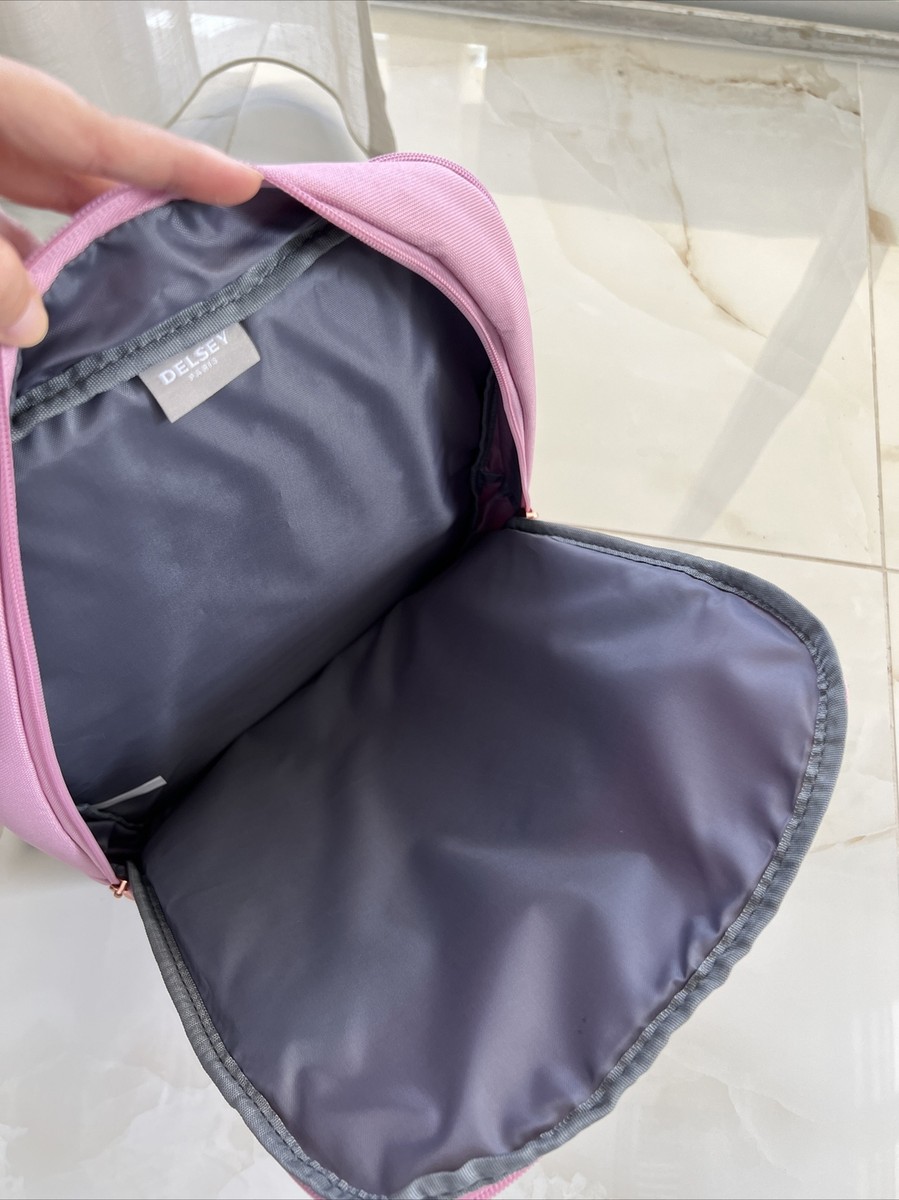 Delsey Paris Ramey Sky Peony Pink Laptop Backpack | eBay display picture 3