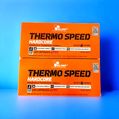 (141,49  /kg)Olimp Thermo Speed Hardcore 2x 120 Mega Caps Inhalt)(je 141gGesamt)