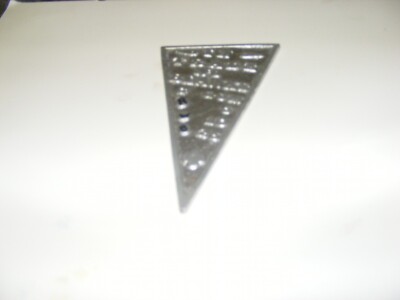 MILLS TARGET PRACTICE ALL WOODEN CASE ONLY AWARD PLATE  REPL PART 