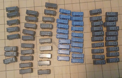 Huge lot of Magnacraft & Clare Reed Relays/NOS/W171DIP7, W117DIP70, W172DIP5, et