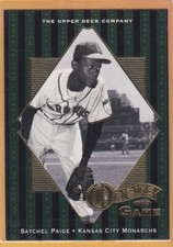 2001 UPPER DECK HALL OF FAMERS BASEBALL SATCHEL PAIGE #56 BROWNS NMMT/MINT*A3325