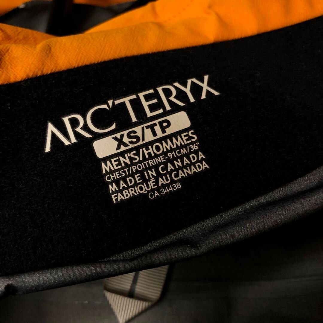 Arc'teryx x Beams 35th Special Order Stinger Jacket Orange Black
