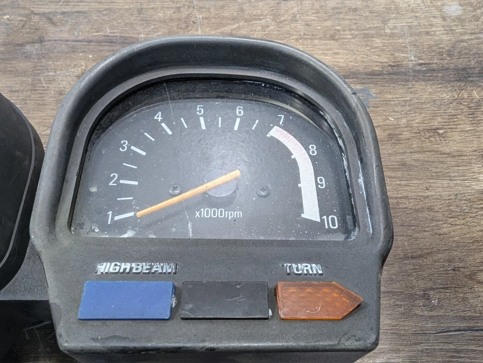 Yamaha Virago 750 XV750 1981-1983 OEM Velocímetro Velocímetro Velocímetro Juego Foto 3 de 4