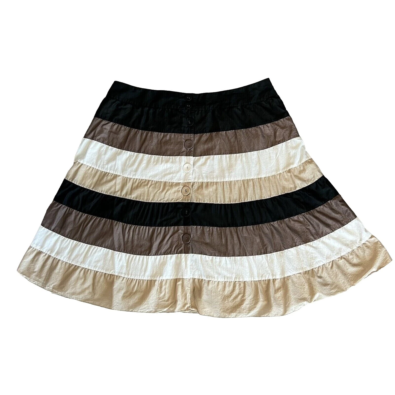 Faldas para mujer a rayas de algodón Mossimo