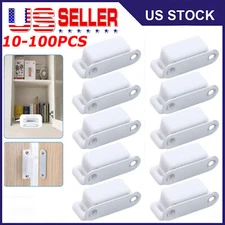 10-100 PACK Magnetic Cabinet Door Latch Catch Closures Kitchen Cabinet Cupboard