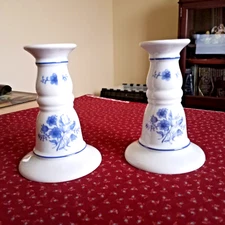 Pair of Crowning Touch Candle Compliments Candlestick Holders