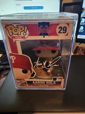 Funko Pop! MLB-Aaron Nola #29 - Philadelphia Phillies Signed Autographed 62/100