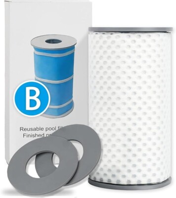 Type B Pool Filter-Reusable Above Ground Filter Cartridge-Fits Most... 