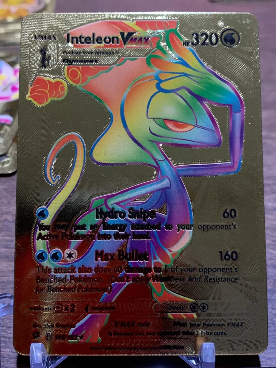 Unown High Quality Gold Foiled Pokemon Fan Art Card