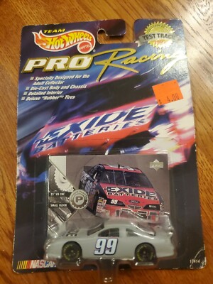 Jeff Burton Team Hot Wheels 1998 Pro Racing Test Track #99 Exide Batteries